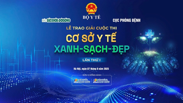 Tối nay diễn ra Lễ trao giải Cuộc thi 'Cơ sở Y tế Xanh - Sạch - Đẹp' lần thứ I- Ảnh 1. Tối nay diễn ra Lễ trao giải Cuộc thi 'Cơ sở Y tế Xanh - Sạch - Đẹp' lần thứ I- Ảnh 1.