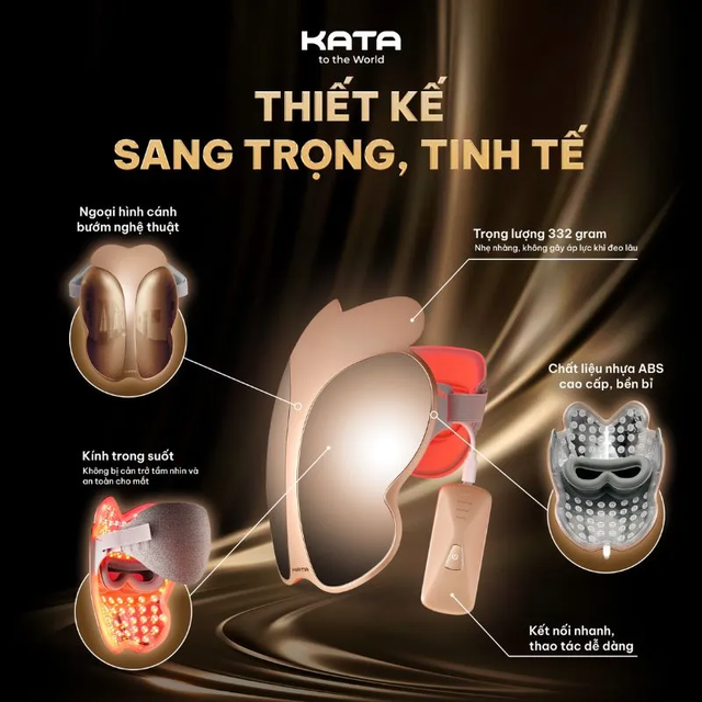 Mặt nạ ánh sáng sinh học KATA Miro L2Pro có gì đặc biệt mà được phái đẹp yêu thích?- Ảnh 2. Mặt nạ ánh sáng sinh học KATA Miro L2Pro có gì đặc biệt mà được phái đẹp yêu thích?- Ảnh 2.