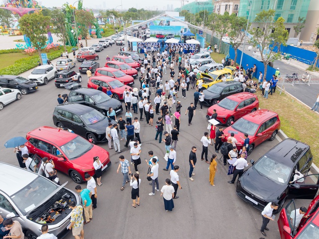 VinFast bàn giao lô xe Limo Green đầu tiên cho khách hàng- Ảnh 1.
