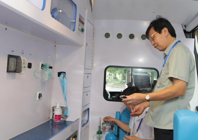 Kiểm tra, bảo đảm y tế cho sự kiện A80 tại Hà Nội- Ảnh 1. Kiểm tra, bảo đảm y tế cho sự kiện A80 tại Hà Nội- Ảnh 1.