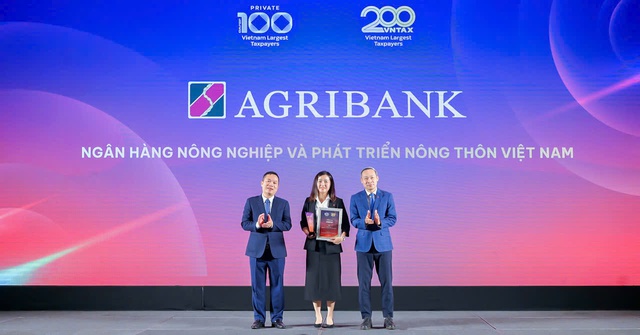 Agribank lọt Top 20 doanh nghiệp nộp ngân sách lớn nhất Việt Nam 2025- Ảnh 1.