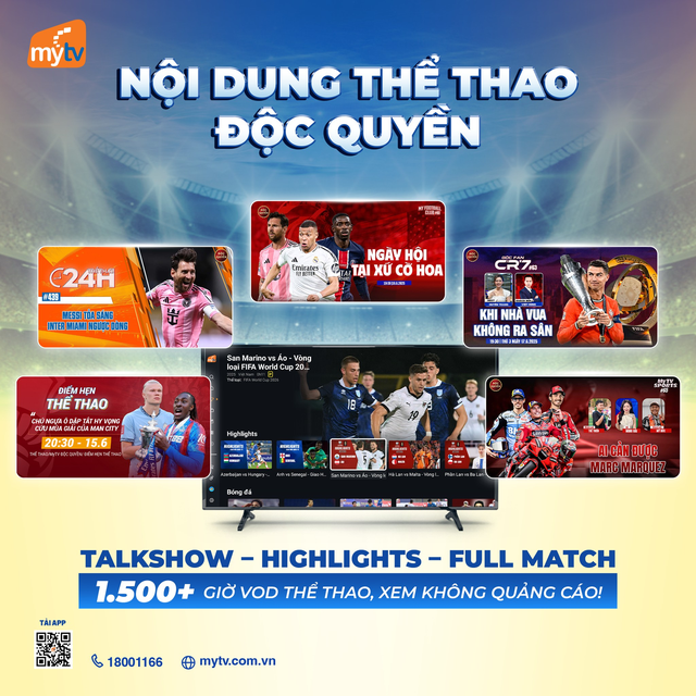 Khai hỏa mùa giải 2025 - 2026: MyTV mang cả châu Âu về ngôi nhà của bạn- Ảnh 1.
