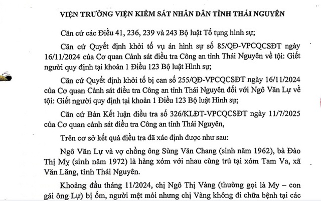 Chém chết người vì nghi con gái bị bỏ bùa, án mạng đau lòng xảy ra tại vùng cao Thái Nguyên- Ảnh 2. Chém chết người vì nghi con gái bị bỏ bùa, án mạng đau lòng xảy ra tại vùng cao Thái Nguyên- Ảnh 2.