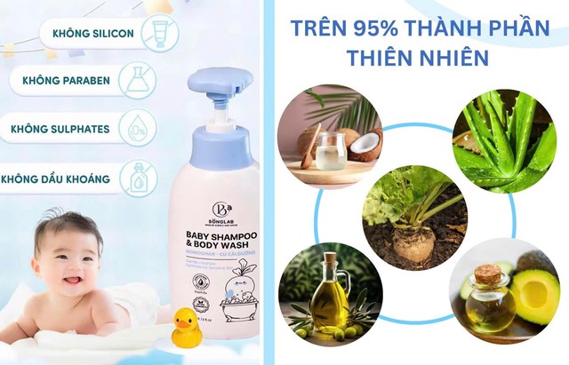 Sữa tắm chiết xuất củ cải đường – Lựa chọn dịu lành cho làn da non nớt- Ảnh 3.