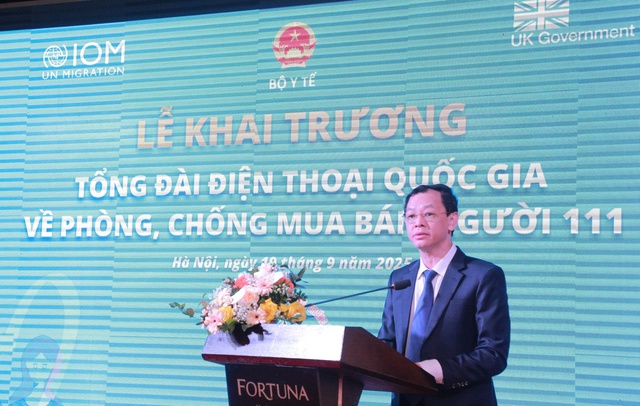 Khai trương tổng đài điện thoại quốc gia miễn phí về phòng, chống mua bán người 111- Ảnh 3.