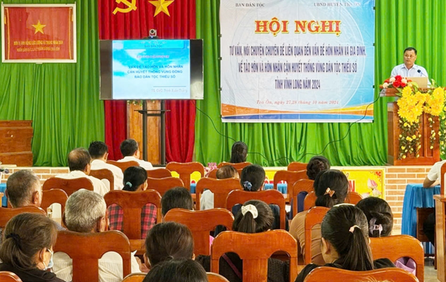 Vĩnh Long nâng cao nhận thức, xóa bỏ tảo hôn trong vùng đồng bào dân tộc thiểu số- Ảnh 1.