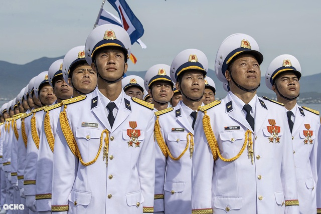 Ấn tượng hình ảnh buổi diễu binh trên biển trong đại lễ mừng Quốc khánh- Ảnh 2. Ấn tượng hình ảnh buổi diễu binh trên biển trong đại lễ mừng Quốc khánh- Ảnh 2.