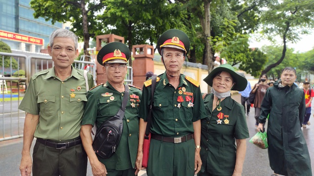 Cảm xúc tự hào của những cựu chiến binh trong Lễ diễu binh, diễu hành A80- Ảnh 3. Cảm xúc tự hào của những cựu chiến binh trong Lễ diễu binh, diễu hành A80- Ảnh 3.