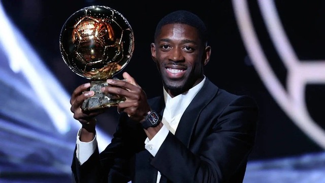 Dembele vượt qua Yamal, giành danh hiệu Quả bóng Vàng 2025- Ảnh 1.