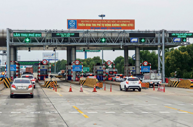 Trạm thu phí cao tốc tài khoản giao thông