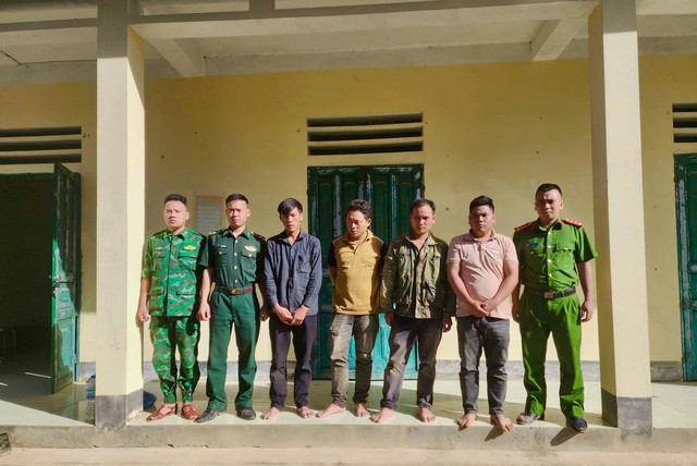 Tuần tra biên giới, phát hiện 4 đối tượng nhập cảnh trái phép- Ảnh 1.
