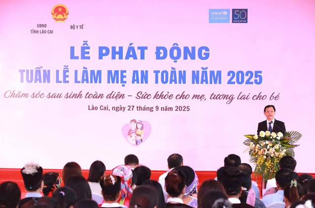 Tuần lễ làm mẹ an toàn năm 2025: Huy động mọi nguồn lực chăm sóc bà mẹ và trẻ em- Ảnh 2.