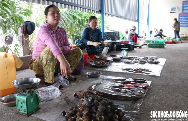 Chợ mới đầu tư tiền tỷ vắng như chùa Bà Đanh, chợ 'chồm hổm' lại tấp nập- Ảnh 5.