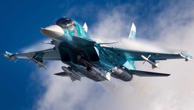 Vì sao Su-34 được coi là 'xương sống' của Không quân Nga?- Ảnh 1. Vì sao Su-34 được coi là 'xương sống' của Không quân Nga?- Ảnh 1.