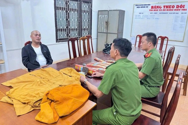 Thủ đoạn ít ai ngờ của gã đàn ông cạo trọc đầu, giả làm sư thầy- Ảnh 1.