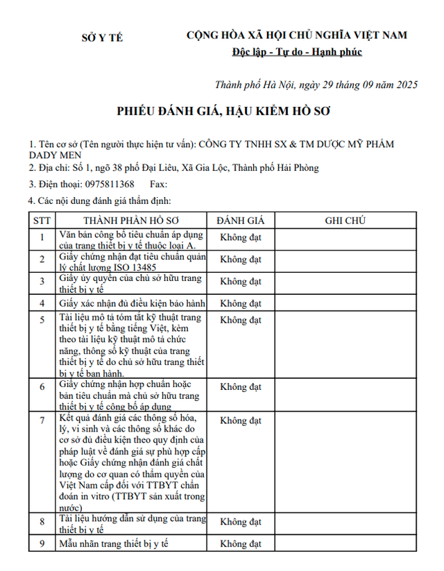 Lora Men Plus, Sìn Sú A Lử cùng hàng loạt sản phẩm của Phạm Gia Group bị thu hồi số công bố- Ảnh 4.