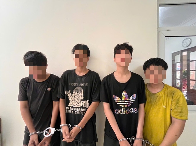 Bắt giữ nhóm cướp tài sản tuổi teen - Ảnh 1.