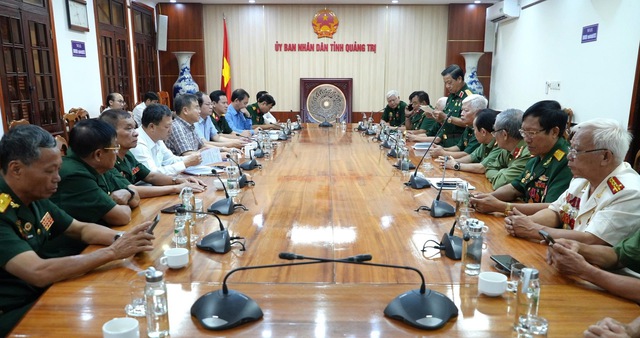 Gặp mặt tri ân chiến sĩ Thành cổ Quảng Trị năm 1972- Ảnh 2. Gặp mặt tri ân chiến sĩ Thành cổ Quảng Trị năm 1972- Ảnh 2.