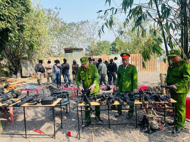 Mang súng bắn đạn nhựa chơi đánh trận giả, 23 thanh niên bị công an xử lý- Ảnh 1. Mang súng bắn đạn nhựa chơi đánh trận giả, 23 thanh niên bị công an xử lý- Ảnh 1.