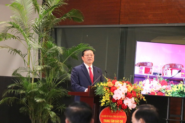 Khai trương Trung tâm Báo chí Đại hội đại biểu toàn quốc lần thứ XIV của Đảng- Ảnh 2.