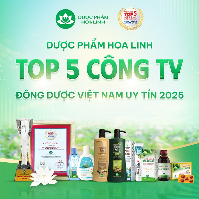Dược phẩm Hoa Linh tiếp tục được vinh danh Top 5 Công ty Đông dược uy tín- Ảnh 2.