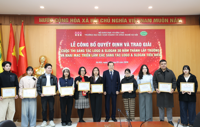 Lan tỏa niềm tự hào HUBT qua cuộc thi sáng tác Logo, Slogan kỷ niệm 30 năm thành lập- Ảnh 3. Lan tỏa niềm tự hào HUBT qua cuộc thi sáng tác Logo, Slogan kỷ niệm 30 năm thành lập- Ảnh 3.