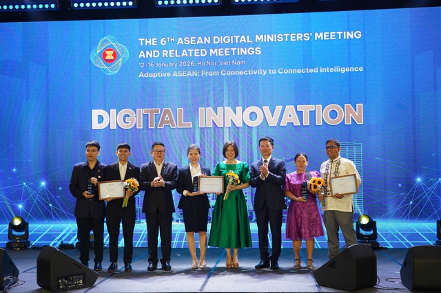 Việt Nam giành 2 giải Vàng Giải thưởng Số ASEAN 2026, khẳng định vị thế trong chuyển đổi số khu vực- Ảnh 2.
