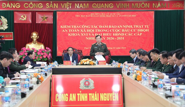 Thượng tướng Lê Tấn Tới: Chủ động, chặt chẽ trong bảo đảm an ninh bầu cử- Ảnh 1.