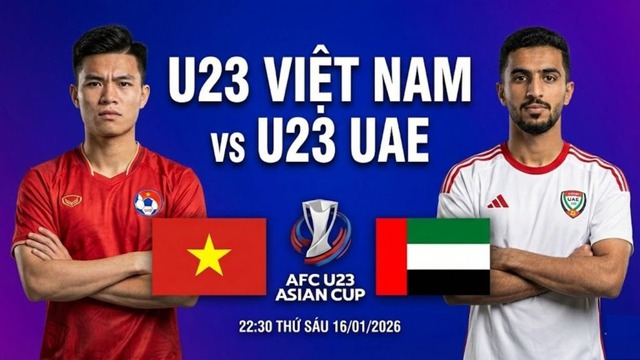 Xem trực tiếp U23 Việt Nam vs U23 UAE ở đâu, kênh nào tối nay 16/1?- Ảnh 1.