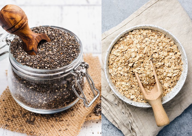 3 công thức yến mạch hạt chia giúp giảm cân và đốt mỡ nhanh hơn- Ảnh 3.