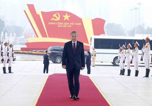 Lãnh đạo Đảng, Nhà nước và đại biểu dự phiên họp trù bị Đại hội XIV của Đảng- Ảnh 1.