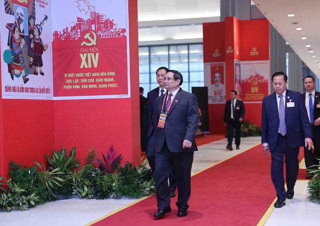 Lãnh đạo Đảng, Nhà nước và đại biểu dự phiên họp trù bị Đại hội XIV của Đảng- Ảnh 4.