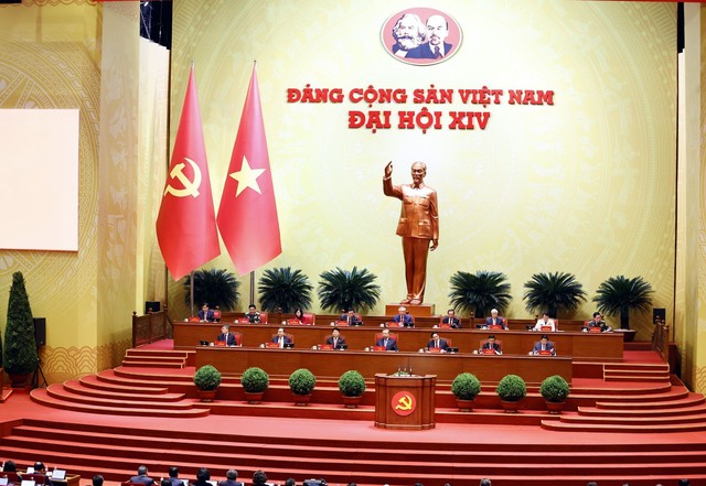Đại hội XIV của Đảng: Hôm nay, Đại biểu dự phiên thảo luận tại hội trường về các văn kiện Đại hội- Ảnh 7.