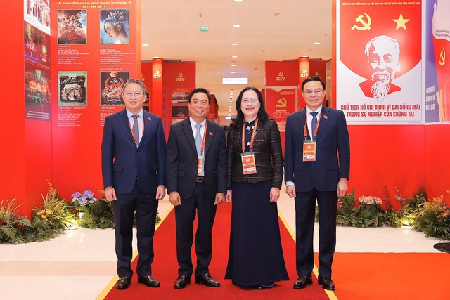 Hình ảnh đại biểu dự Đại hội XIV của Đảng trong ngày làm việc thứ ba- Ảnh 8.