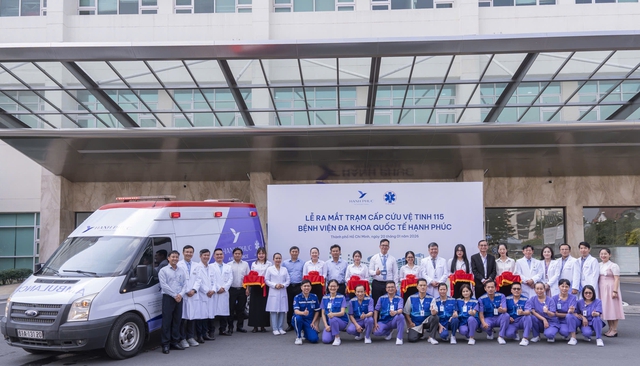 Thêm trạm cấp cứu vệ tinh thứ 66: Tăng năng lực cấp cứu ngoại viện khu vực cửa ngõ TPHCM- Ảnh 1.