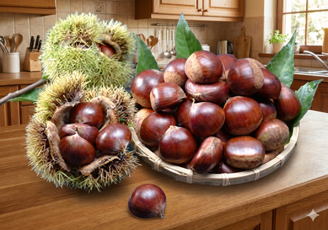 Ăn hạt dẻ có tác dụng gì? 9 lợi ích sức khỏe bất ngờ của hạt dẻ - Ảnh 1.
