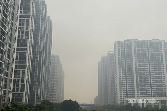 Nhiều tỉnh miền Bắc tái diễn ô nhiễm không khí, người dân nên hạn chế ra đường- Ảnh 1.
