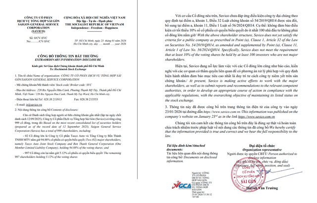 Savico chưa đáp ứng điều kiện công ty đại chúng- Ảnh 2.