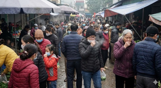 Mùa đông xuân, bệnh sởi gia tăng đáng lo ngại- Ảnh 2. Mùa đông xuân, bệnh sởi gia tăng đáng lo ngại- Ảnh 2.