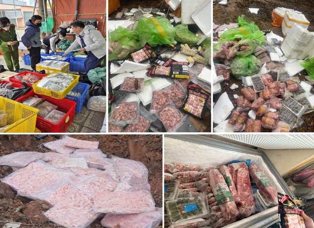 Thu giữ hơn 1 tấn thực phẩm không rõ nguồn gốc chuẩn bị tuồn ra thị trường- Ảnh 2.