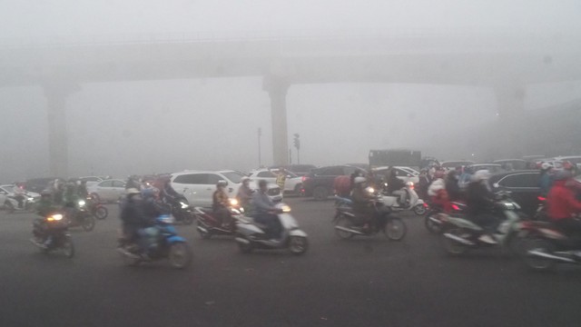 Ô nhiễm không khí ở miền Bắc kéo dài đến khi nào?- Ảnh 1.