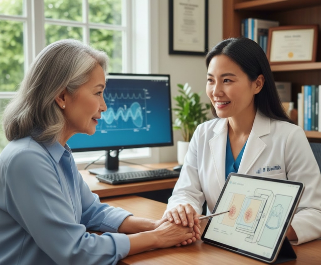 Có nên chụp nhũ ảnh sau tuổi 75 để tầm soát phát hiện ung thư vú giai đoạn sớm?- Ảnh 2.