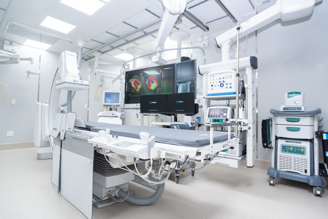 Đưa vào hoạt động hệ thống thông tim can thiệp hàng đầu phía Nam- Ảnh 2.