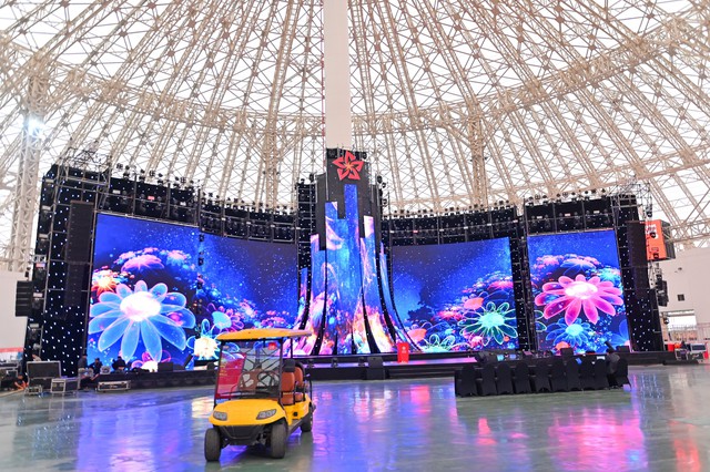 Hình ảnh mới nhất về Hội chợ Mùa Xuân 2026 trước ngày khai mạc- Ảnh 5.