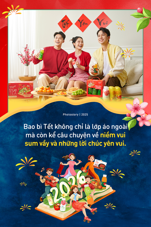 Bao bì Tết rực rỡ - Thức uống lành, trao nhau niềm vui thật- Ảnh 2.