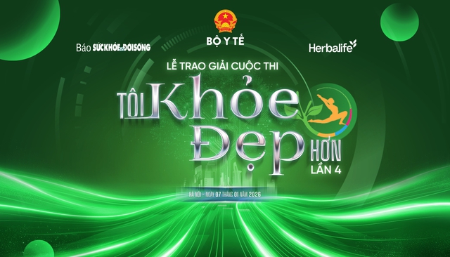 Đón xem trực tiếp Lễ trao giải Cuộc thi Tôi khỏe đẹp hơn lần 4 vào 20h00 ngày 07/01/2026- Ảnh 1.