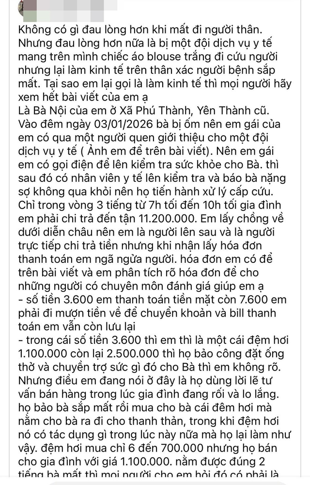 Xôn xao câu chuyện thu hơn 11 triệu đồng trong vài giờ chăm sóc người bệnh tại nhà- Ảnh 1. Xôn xao câu chuyện thu hơn 11 triệu đồng trong vài giờ chăm sóc người bệnh tại nhà- Ảnh 1.