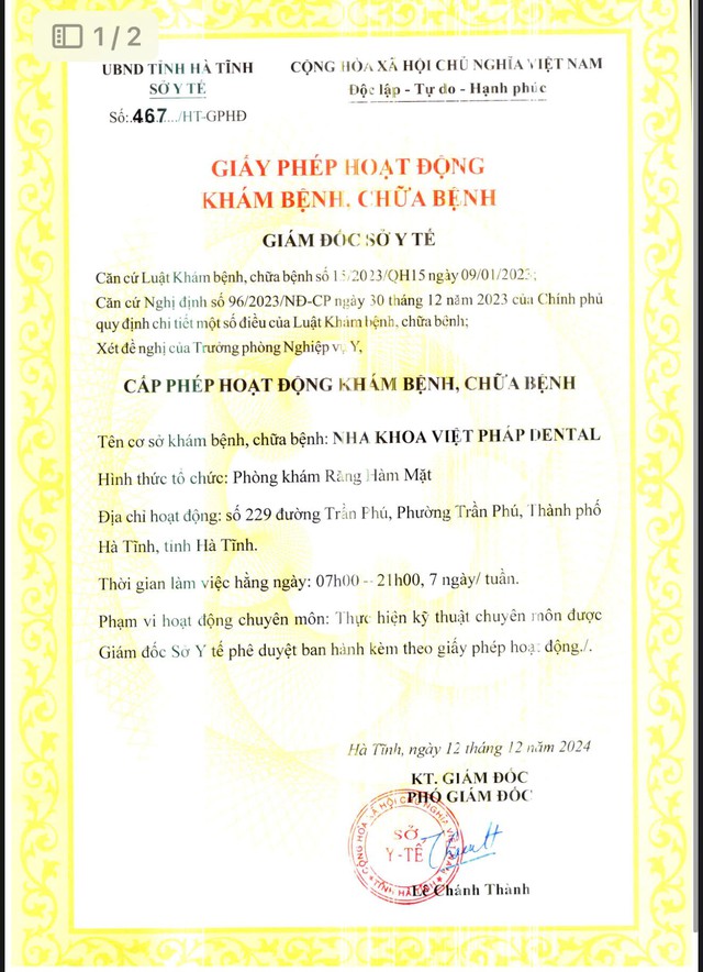 Nha Khoa Việt Pháp Dental Hà Tĩnh: Nơi gửi trọn niềm tin cho nụ cười khoẻ đẹp- Ảnh 5.