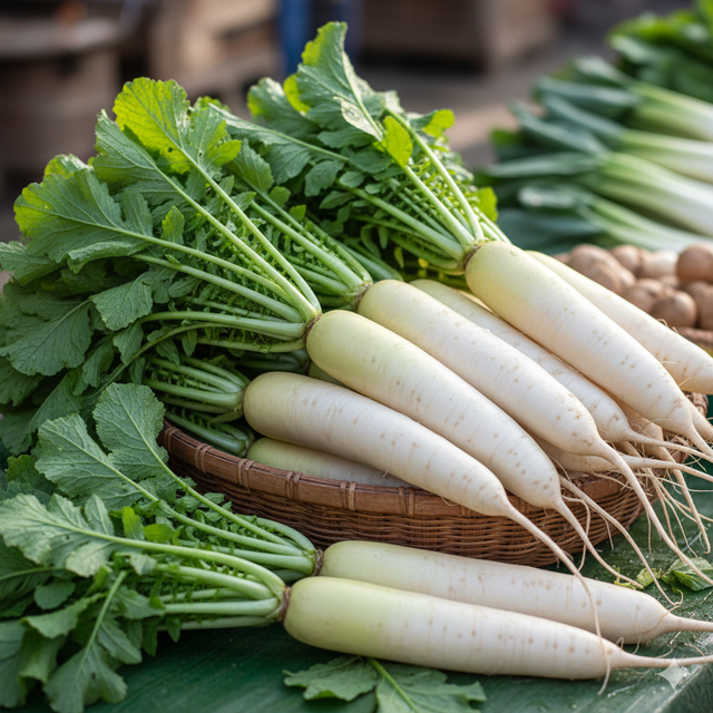 Lá củ cải trắng có tác dụng gì? Khám phá nguồn dinh dưỡng bị bỏ quên- Ảnh 1.