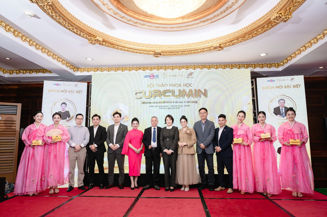 Hội thảo khoa học 'Curcumin - Giải pháp vàng cho sức khỏe & sắc đẹp từ bên trong' lan tỏa giá trị chăm sóc bền vững- Ảnh 1. Hội thảo khoa học 'Curcumin - Giải pháp vàng cho sức khỏe & sắc đẹp từ bên trong' lan tỏa giá trị chăm sóc bền vững- Ảnh 1.